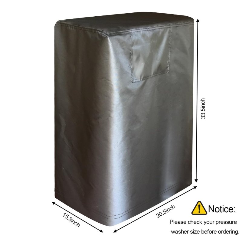 Pressure Washer Cover Waterproof Dustproof For Smart Electric Gas Machine Protective Outdoor High Cleaner 20 5x15 8x33 5in