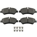 Rear Disc Brake Pads Kit D1317-8431 For 2007-2018 Freightliner Sprinter 2500 Sprinter 3500 2010-2018 Mercedes-benz 250 4pcs