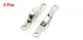Uxcell 5 Pcs Home Wardrobe Sliding Door Grooved Single Wheel Roller Replacement