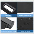 Uxcell Retractable Cargo Cover For Nissan Kicks 2018-2023 Waterproof Non Slip Suv Rear Trunk Shielding Shade Black