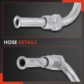 A-premium Automatic Transmission Oil Cooler Line Hose Assembly Compatible With Ford F-150 F-250 F150 F250 Expedition 1997-1998