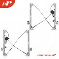 A-premium Power Window Regulator With Motor 2 Pins Compatible Chevrolet Silverado 1500 2500 Hd 2007-2013 Tahoe Gmc Yukon Sierra