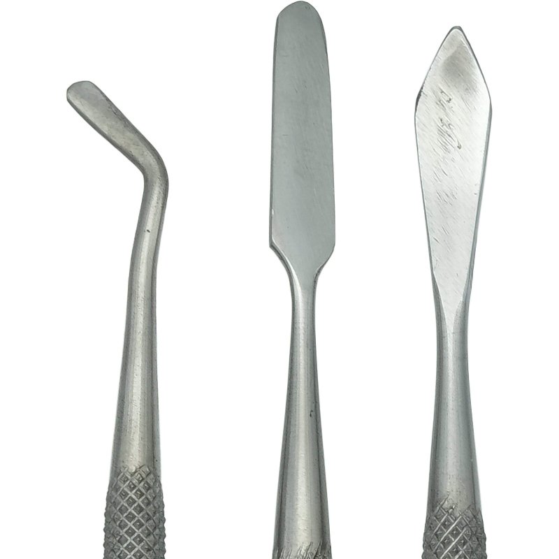 16 Piece Wax Carving Set With 4 Files And 12 Stainless Steel Carvers For Polymer Clay Spatula Tools 6 In Length