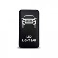 Ch4x4 Push Switch For Toyota Tacoma 3rd Gen 12v 3amp Led Light Bar Symbol 2 Amber
