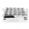 Xkh- Motorcycle Spike Fairing Bolts Kit Compatible With Cbr 900rr 929rr 954rr Rr Silver B075dsd3s8