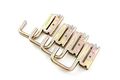 4 Square J Hook For E Track System Trailer Flatbed Helmet Jacket Rack Motorcycle