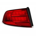 Driver Side Red Lens Oe-style Tail Light Lamp Housing Assembly Replacement For 2004-2006 Acura Tl 33551sepa01 