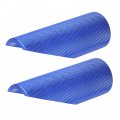Motorcycle Footpeg 2pcs Aluminum Foot Pegs Footboard Blue 