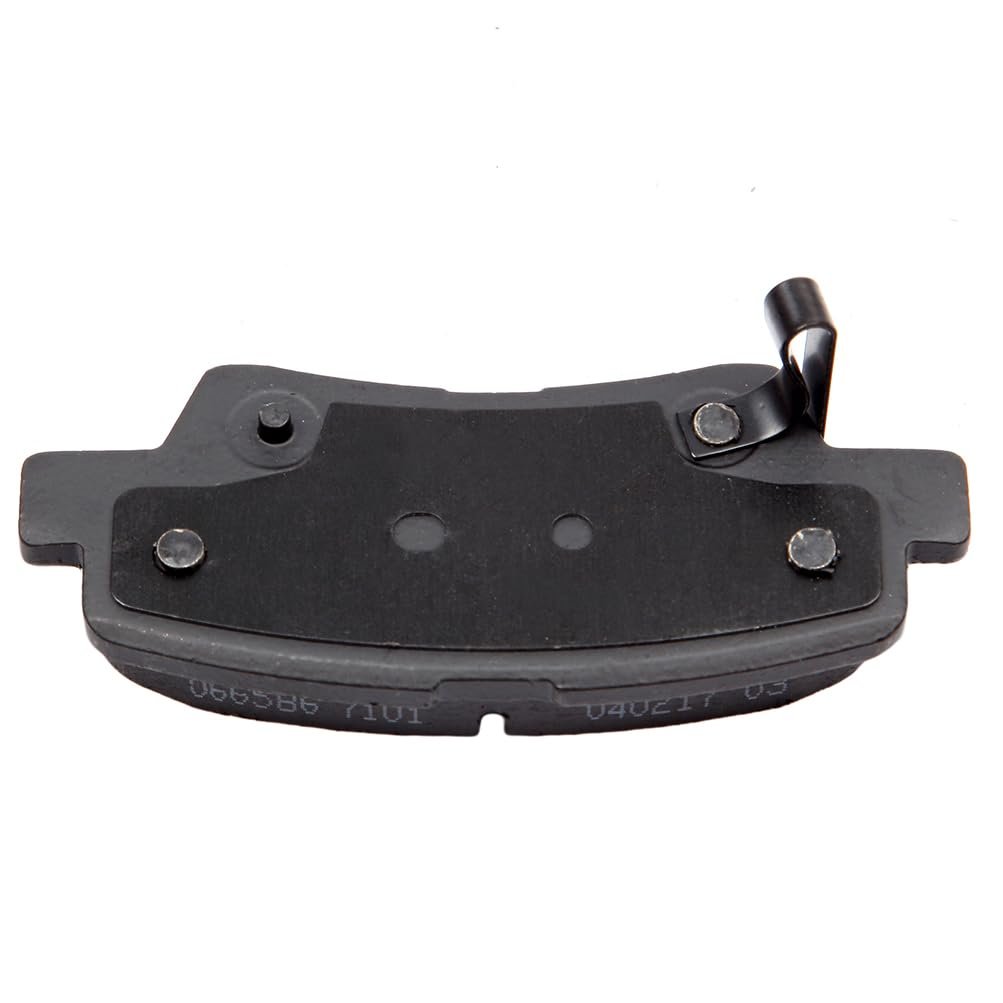 Rear Ceramic Disc Brake Pad Set D1445 For Hyundai Azera 2012 2017 Sonata 2011 2015 And Kia Optima 2016 4 Piece With Hardware