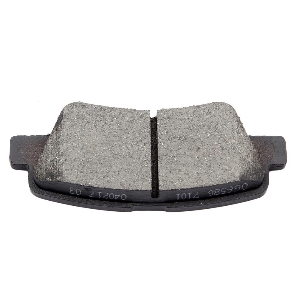 Rear Ceramic Disc Brake Pad Set D1445 For Hyundai Azera 2012 2017 Sonata 2011 2015 And Kia Optima 2016 4 Piece With Hardware