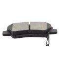 Rear D1445 Ceramic 4pcs W Hardware Disc Brake Pad Set 