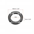 Uxcell M45x1 5mm Retaining Four-slot Slotted Round Nuts 2 Pcs