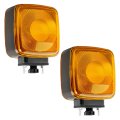 Fender Turn Signal Light Pair For 1990 2009 Chevy Chevrolet Kodiak And Gmc Topkick Orange Side Marker Lights 15148648 15565531 