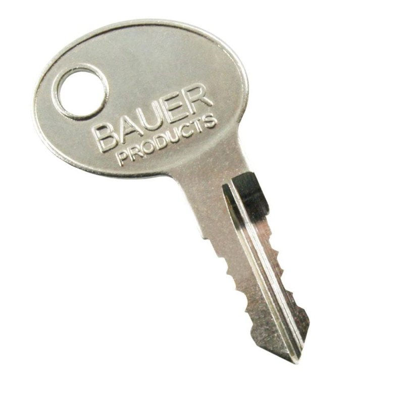 Bauer Key Code 952 Replacement Silver Metal Pin Tumbler Lock For Recreational Vehicles Model 013-689952