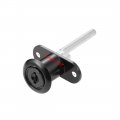Uxcell Drawer Desk Wardrobe Cabinet Plunger Lock 5 8 Cylinder Diameter 13 16 Length Zinc Alloy Black Surface Keyed Different