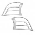 Razer Auto Chrome Tail Light Bezel 5d Trim Cover For 2006-2010 Toyota Yaris 
