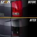 Usr 09-15 Honda Pilot Tail Lights Jdm Style Black Chrome Housing Light Shade Of Smoke Lens Rear Lamps Set Left Right For