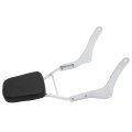 Motaux Passenger Sissy Bar Rear Backrest Pad For Kawasaki Vulcan 900 Vn900 Classic Custom Lt Se 1996-2021 Chrome