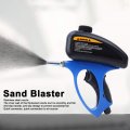 Sand Blaster Gun Kit Portable Small Nozzle Pneumatic Sandblasting Glass