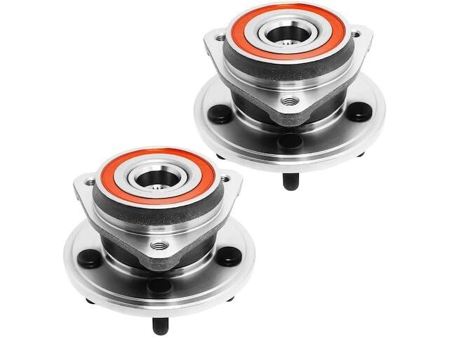 Front Wheel Bearing Hub Assembly Set Of 2 For 1990-1995 1997-1999 Jeep Wrangler 4wd