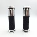 Smt-silver Cnc S On Rubber Hand Grips Compatible With Bmw S1000rr Aprilia Buell Ducati Panigale Cbr Kawasaki Ninja Suzuki 7 8