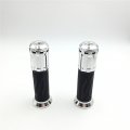 Smt-silver Cnc S On Rubber Hand Grips Compatible With Bmw S1000rr Aprilia Buell Ducati Panigale Cbr Kawasaki Ninja Suzuki 7 8