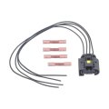 Ignition Coil Connector For Porsche Panamera 2010 To 2016 Replacement 3c0973714 Black Plastic Snap On Male Female Alx Pau Si 