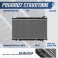 Auto Dynasty Aluminum Radiators For 2007-2008 Nissan Maxima 1-row Cooling Radiator W Toc Dpi 13005 21460zk30a