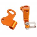 Nicecnc Orange One Fing Clutch Actuator Arm Lever For Ktm 790 Duke Adventure R 2018-2023 890 R 2020-2023 2022 2021 2020 