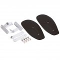 Krator Ddl-wd10 Windshield Protector Smoke Hand Guards Deflectors Wind Winter Cold