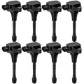Set Of 8 Ignition Coil Packs 3 Pins Fits For Infiniti Qx80 5 6l 2014-2019 Pack Replaces Uf650 