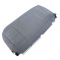 Rear Bench Bottom Leather Seat Cover Gray For Ford F250 F350 Lariat 2002 2003 2004 2005 2006 2007 