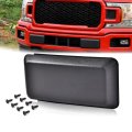 Front Bumper End Cover For 2018 2019 2020 2021 Ford F150 Left Driver Side Guard Insert Pad Cap Jl3z-17e811-ab Black Abs Plastic 