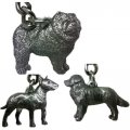 Pewter Corgi Cardigan Keychain