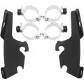 Memphis Shades Trigger-lock Mounting Kit Black Batwing Fairing For 97-03 Honda Gl1500c 