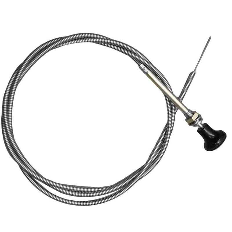 Universal Push Pull Choke Cable 96 In Go Kart Throttle Carb 92 Conduit Length 0 060 Inner Diameter