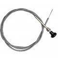 Universal Push Pull Choke Cable 96 In Go Kart Throttle Carb 92 Conduit Length 0 060 Inner Diameter 
