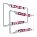 Central Washington University Metal License Plate Frame For Front Or Back Of Car Officially Licensed Mascot 2-pack 