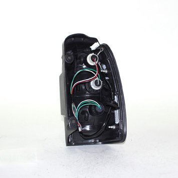 Left Tail Light Assembly For 1996-1997 Toyota 4 Runner Driver Side Rear Lamp With Led Source And Waterproof Lens Red Plastic