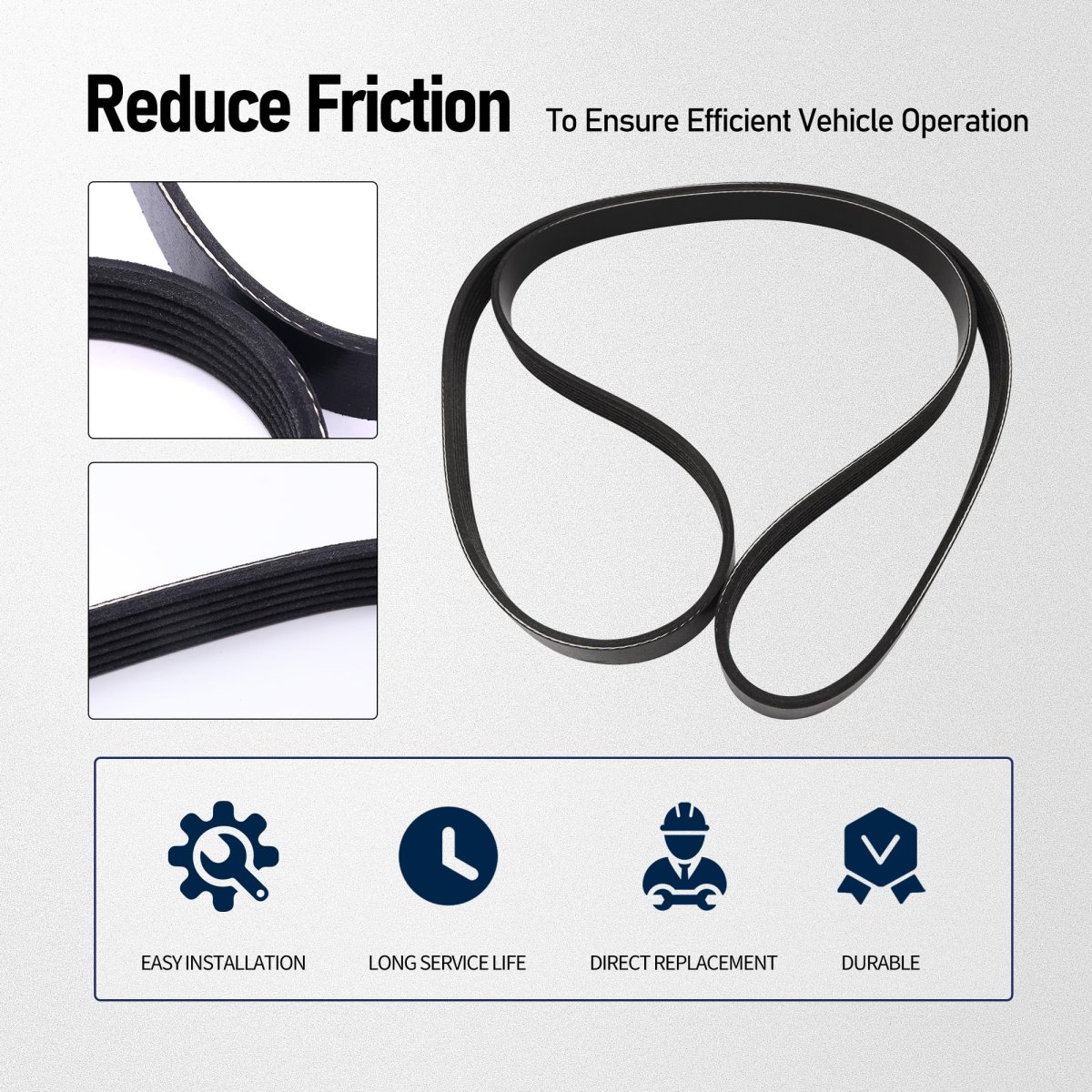 Engine Serpentine Drive Belt For Dodge Durango 2016 2022 And Jeep Grand Cherokee V6 3 6l Replaces K060664a 5281374aa