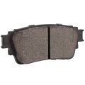 D866 D2135 Front And Rear Disc Brake Pad Set For Mitsubishi Outlander 2017 2018 2019 2020 Ceramic Pads With Hardware 