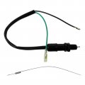 Universal 2 Wire Rear Brake Light Switch Stop For Honda Kawasaki Suzuki Yamaha 