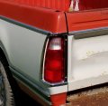 Ecotric Pair Tail Light Lens Cover Only Compatible With 1972-1980 Dodge Truck Plymouth Power Wagon