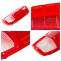 Ecotric Pair Tail Light Lens Cover Only Compatible With 1972-1980 Dodge Truck Plymouth Power Wagon