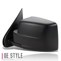 Auto Dynasty Ch1320371 Factory Style Driver Left Side Mirror Manual Folding Power Adjust Heated Glass Compatible With Jeep