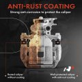 A-premium Disc Brake Caliper Assembly With Bracket Compatible Select Audi Models A8 Quattro 2000 2001 2002 2003 V8 4 2l Rear
