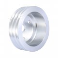 X Autohaux Vehicle Crankshaft Pulley Long Water Pump Triple Groove Crank For Chevy Sbc 350 Engine