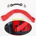 Cherocar Door Limiting Straps For Jeep Wrangler Jk Jku 2007-2018 Load 1000 Lb Red 4pcs Seta