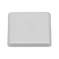 Standard Plastic Square Aluminum Extrusion End Cap Gray White 40x40mm 24pcs 