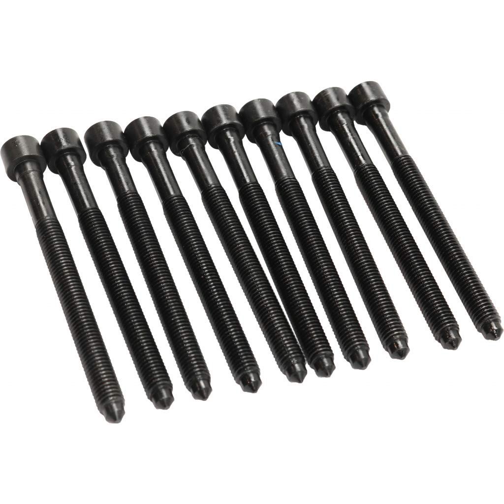 Cylinder Head Bolt Set Of 10 For Volkswagen Golf R 2012 2013 2 0l 4 Cyl Engine 6 Point Torx Part Number Ra32020002
